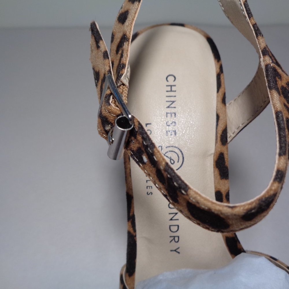 Chinese Laundry Size 6 ALWAYS Leopard New Sandals - Picture 14 of 14